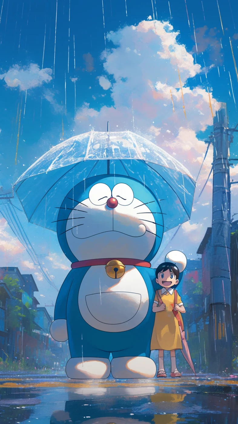 Doraemon cartoon wallpaper