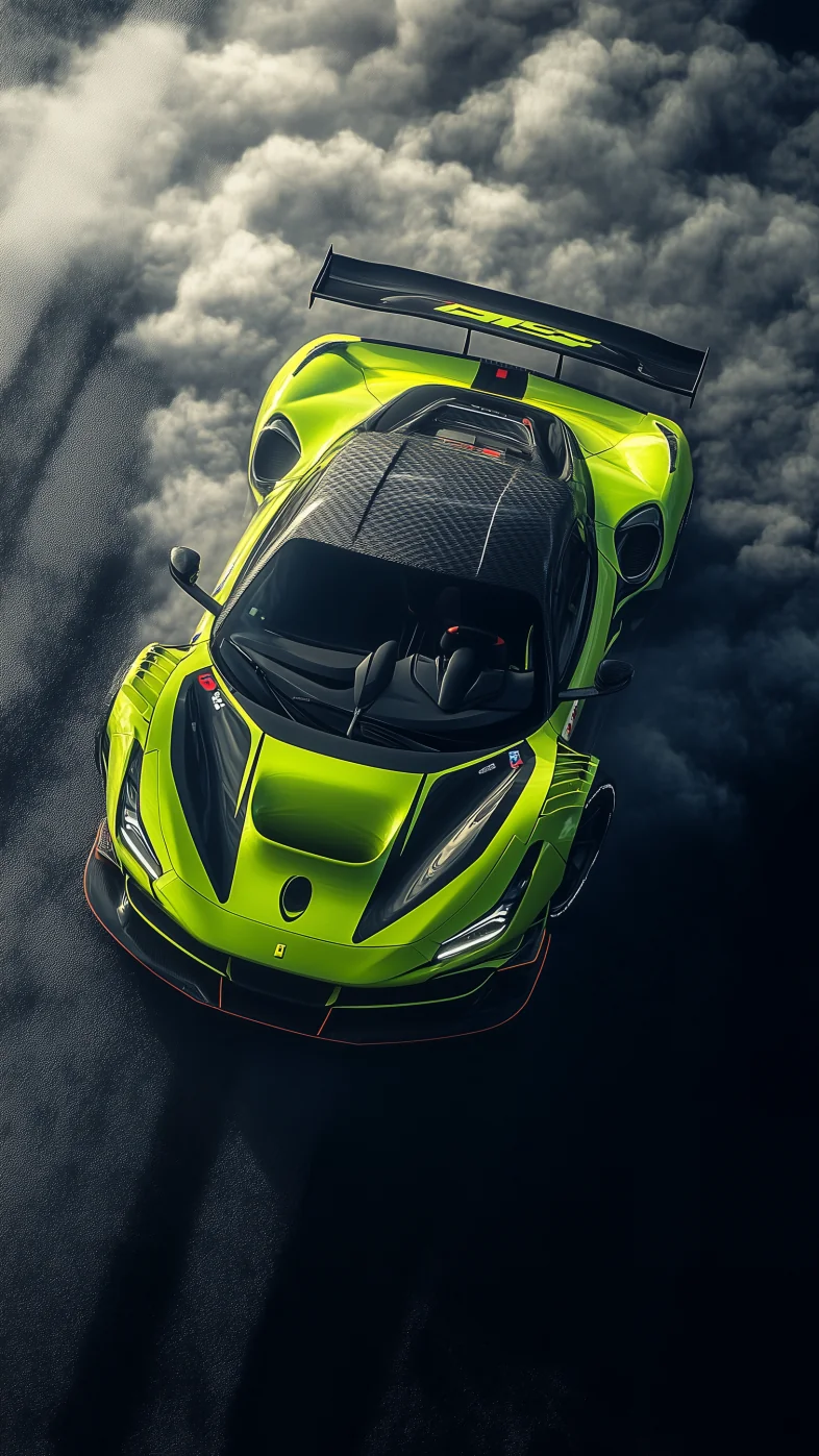 Ferrari 296 GT3 car wallpaper