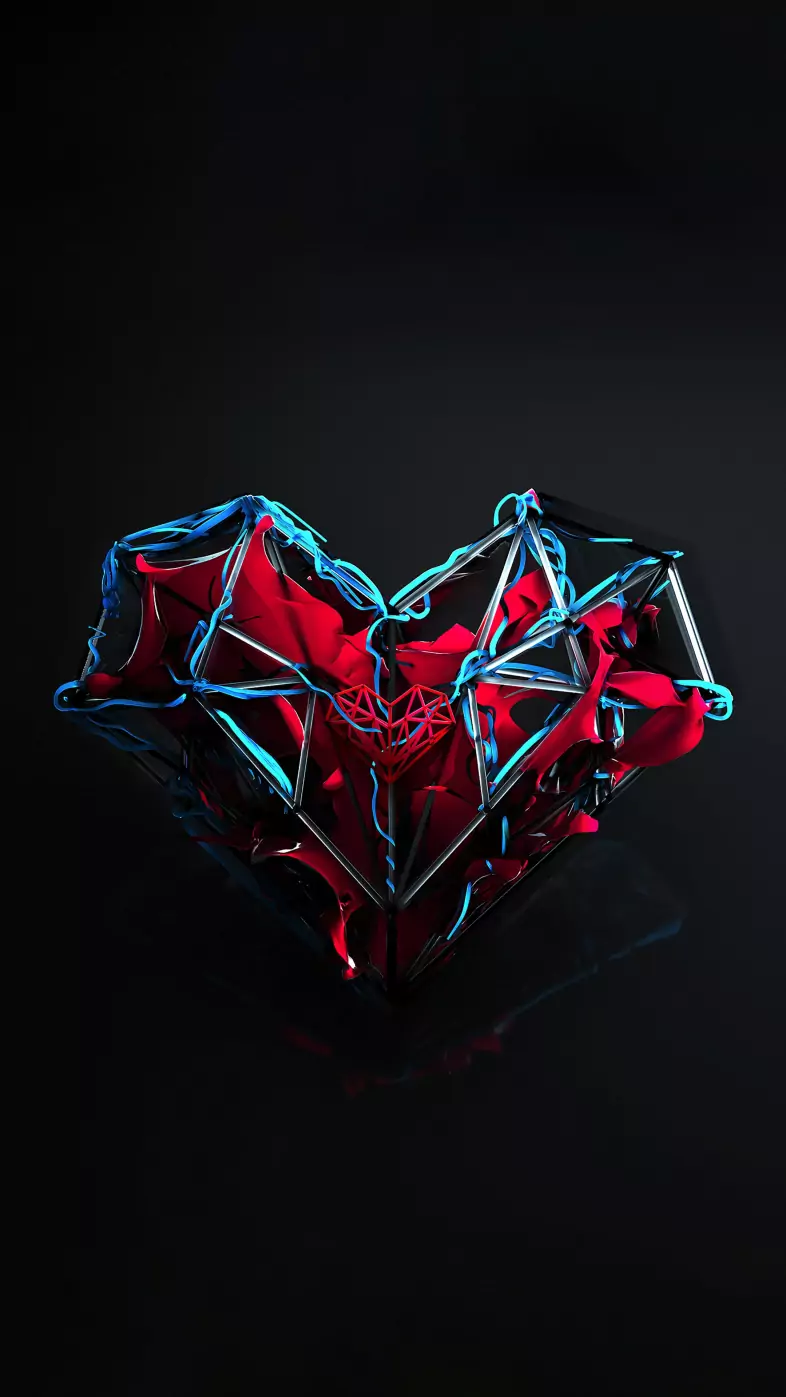 Heart 3d wallpaper