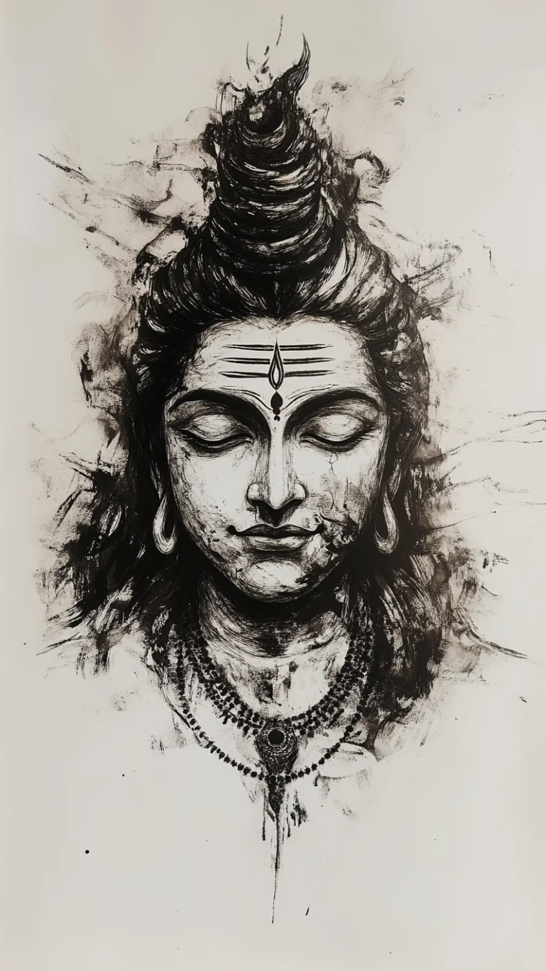 Lord Shiva art wallpaper