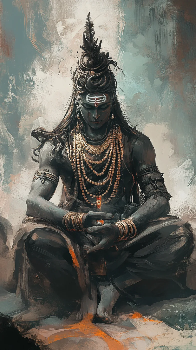 Lord Shiva art wallpaper