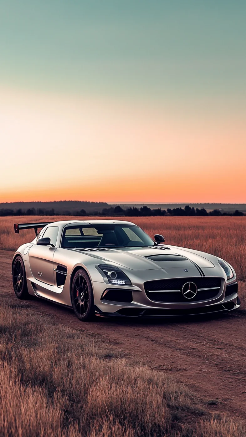 Mercedes Benz SLS AMG car wallpaper
