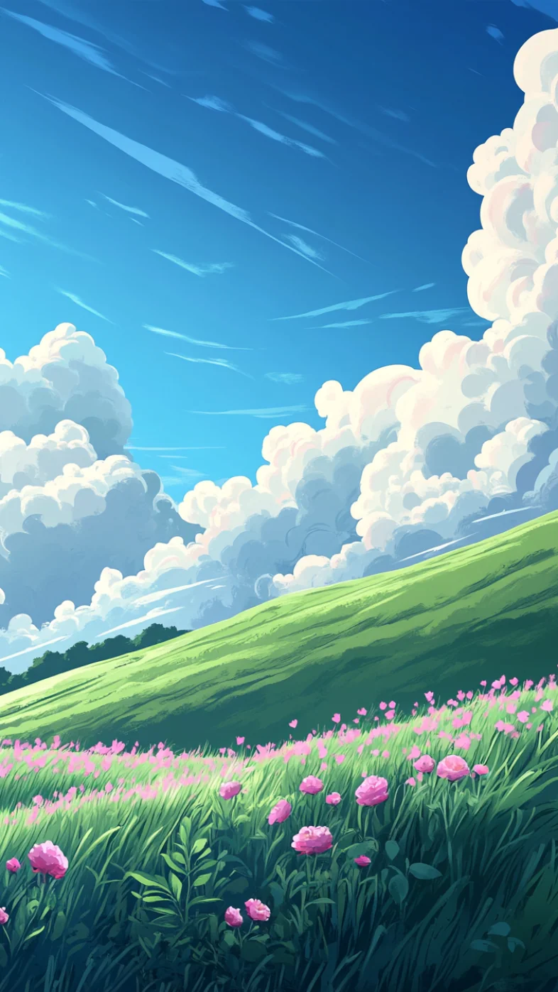 Minimalist nature wallpaper