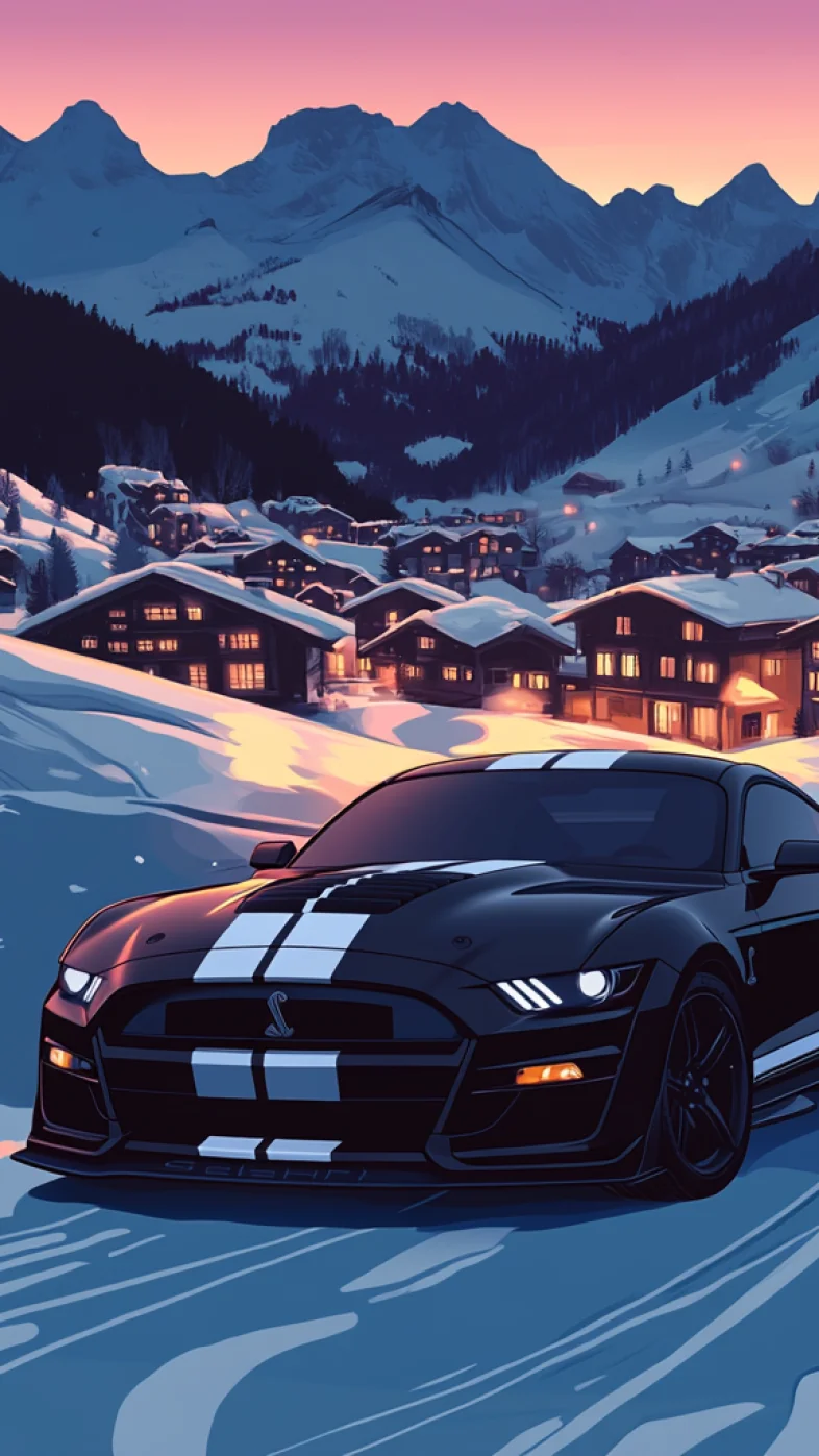 Mustang Shelby GT500 car wallpaper