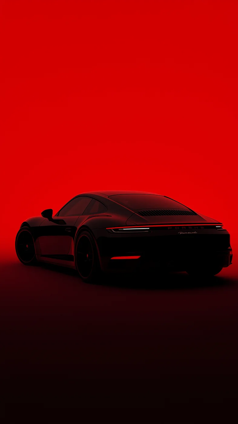 Porsche.Rich dark car wallpaper