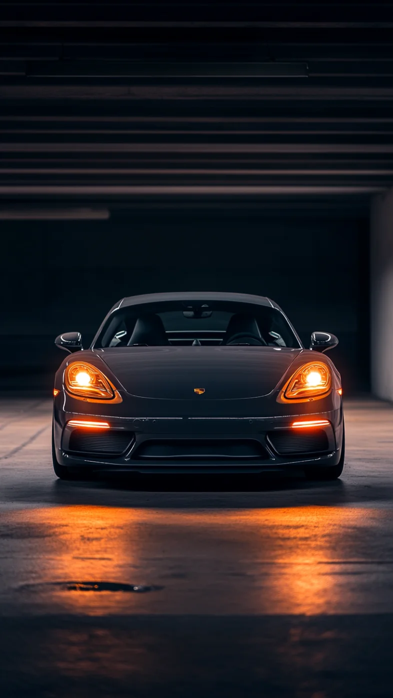 Porsche Cayman sports car wallpaper