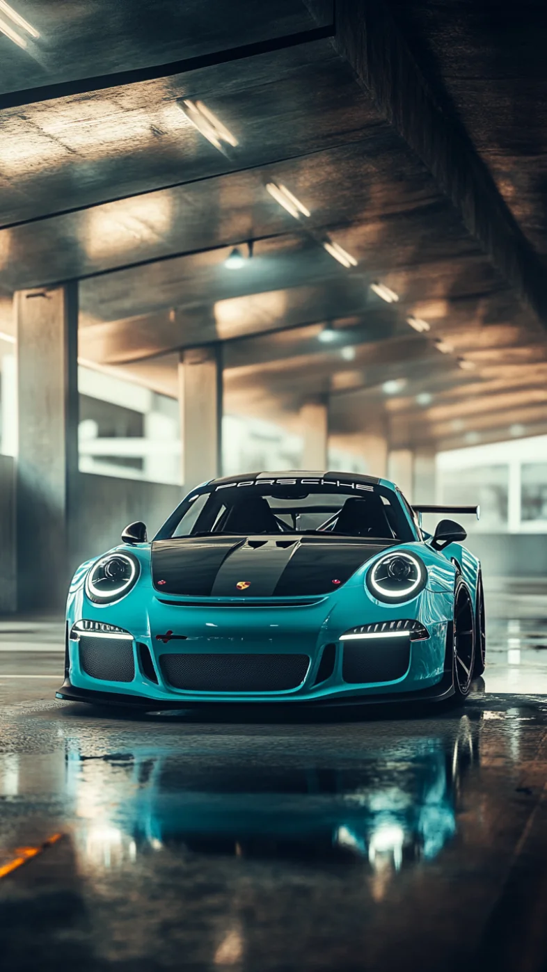 Porsche GT3 Retro car wallpaper