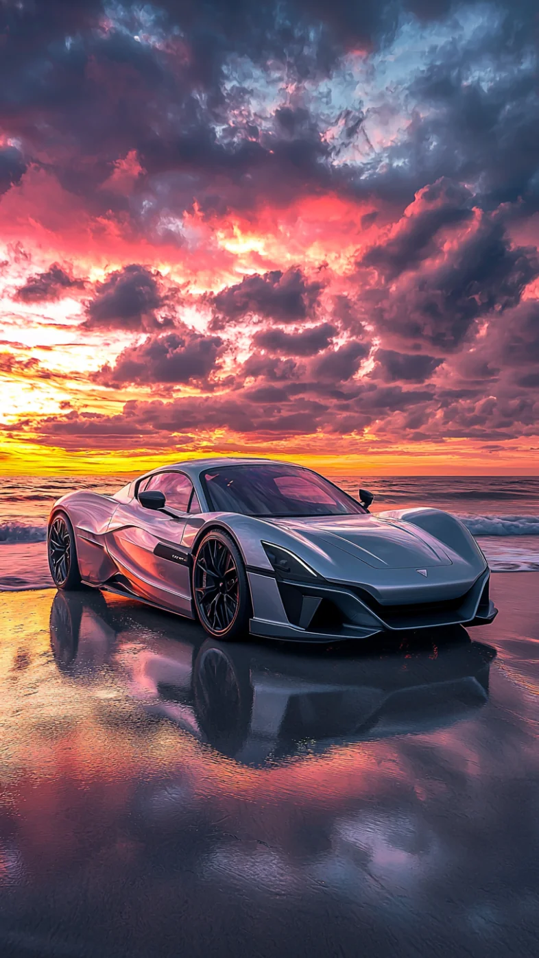 Speeding car wallpaper
