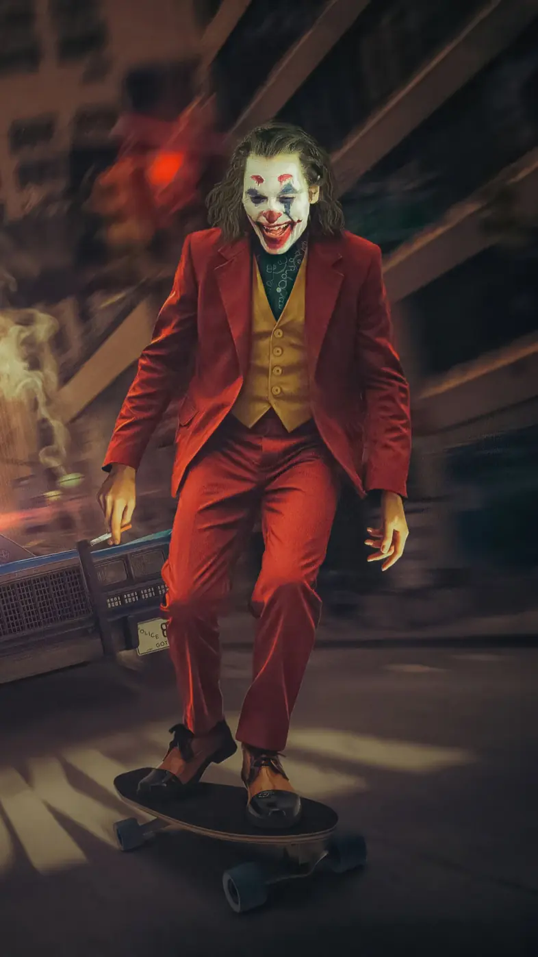 The joker wild chase wallpaper
