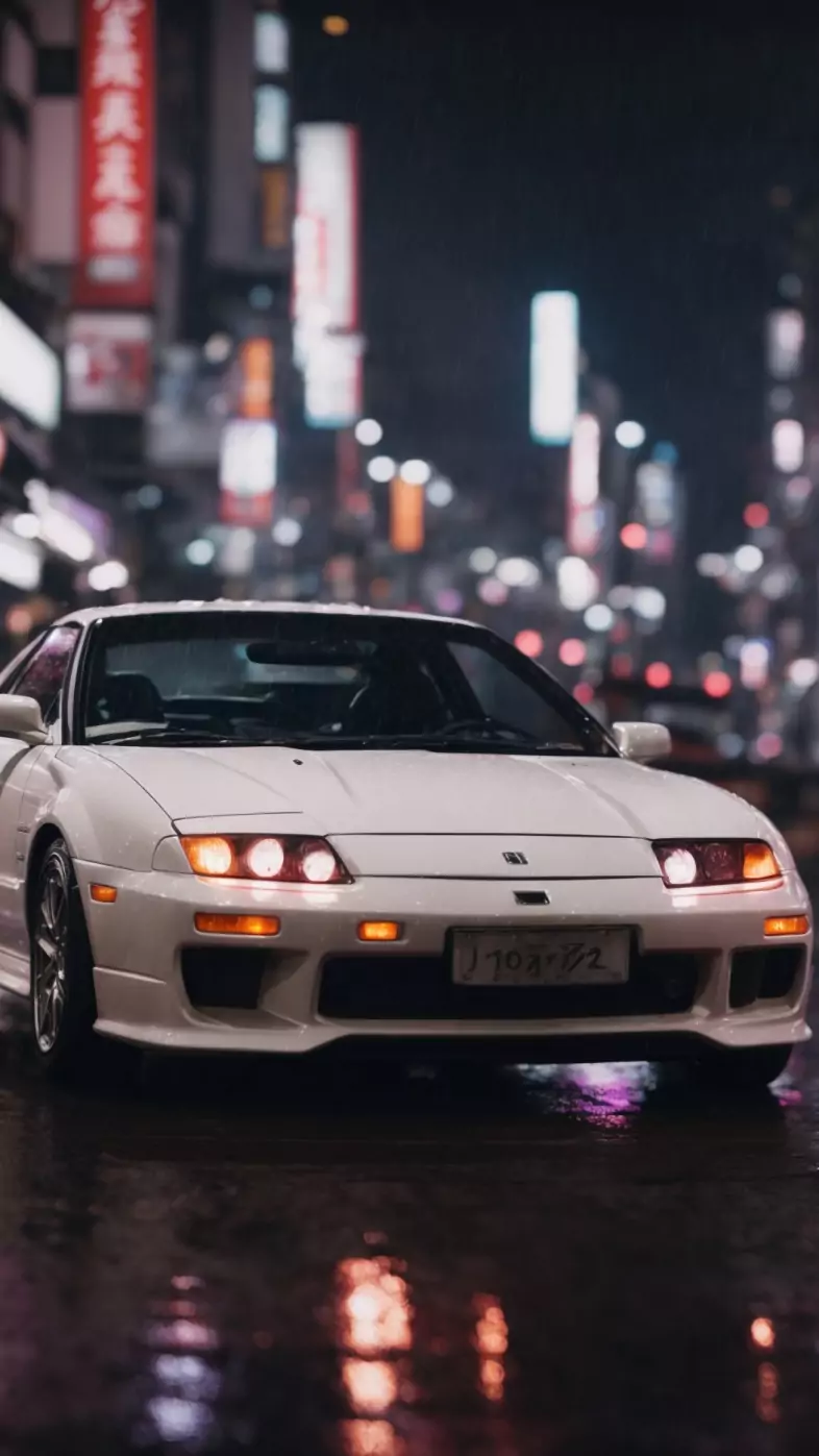 Ultra realistic white MR2 CAR wallpaper
