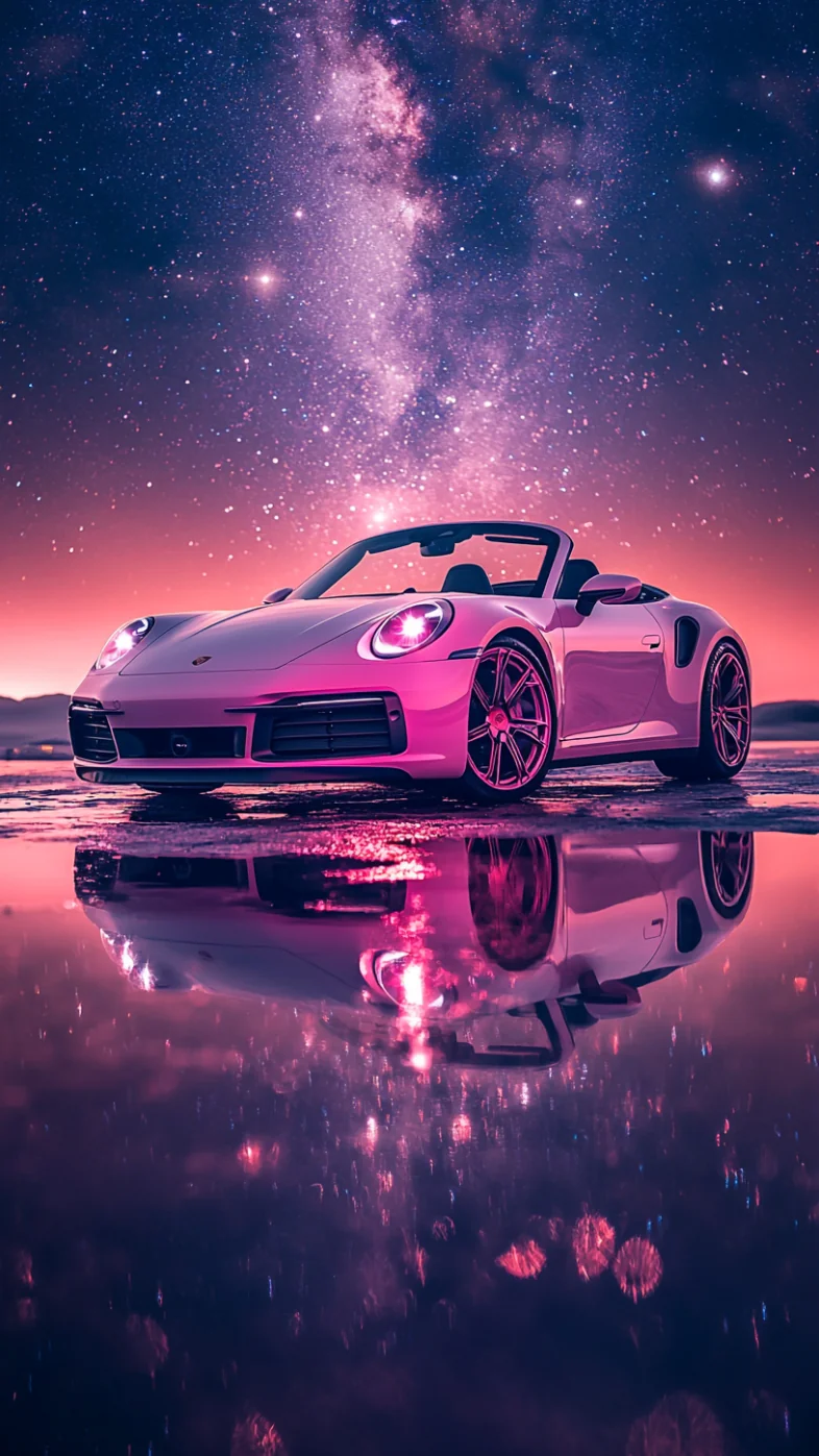 White Porsche 911 car wallpaper