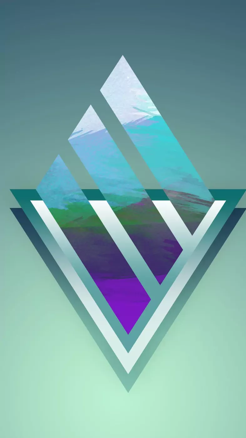 abstract triangle wallpaper