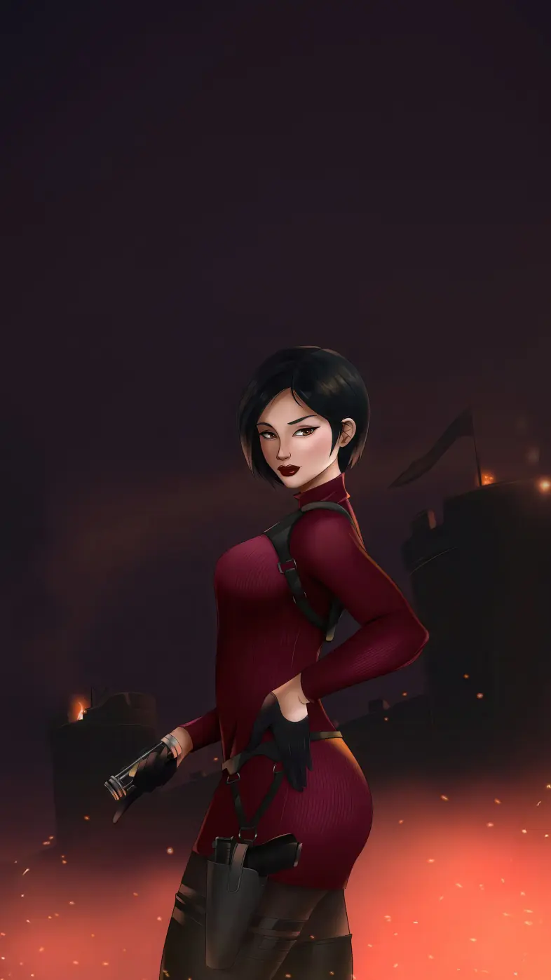 ada wong in resident evil game wallpaper