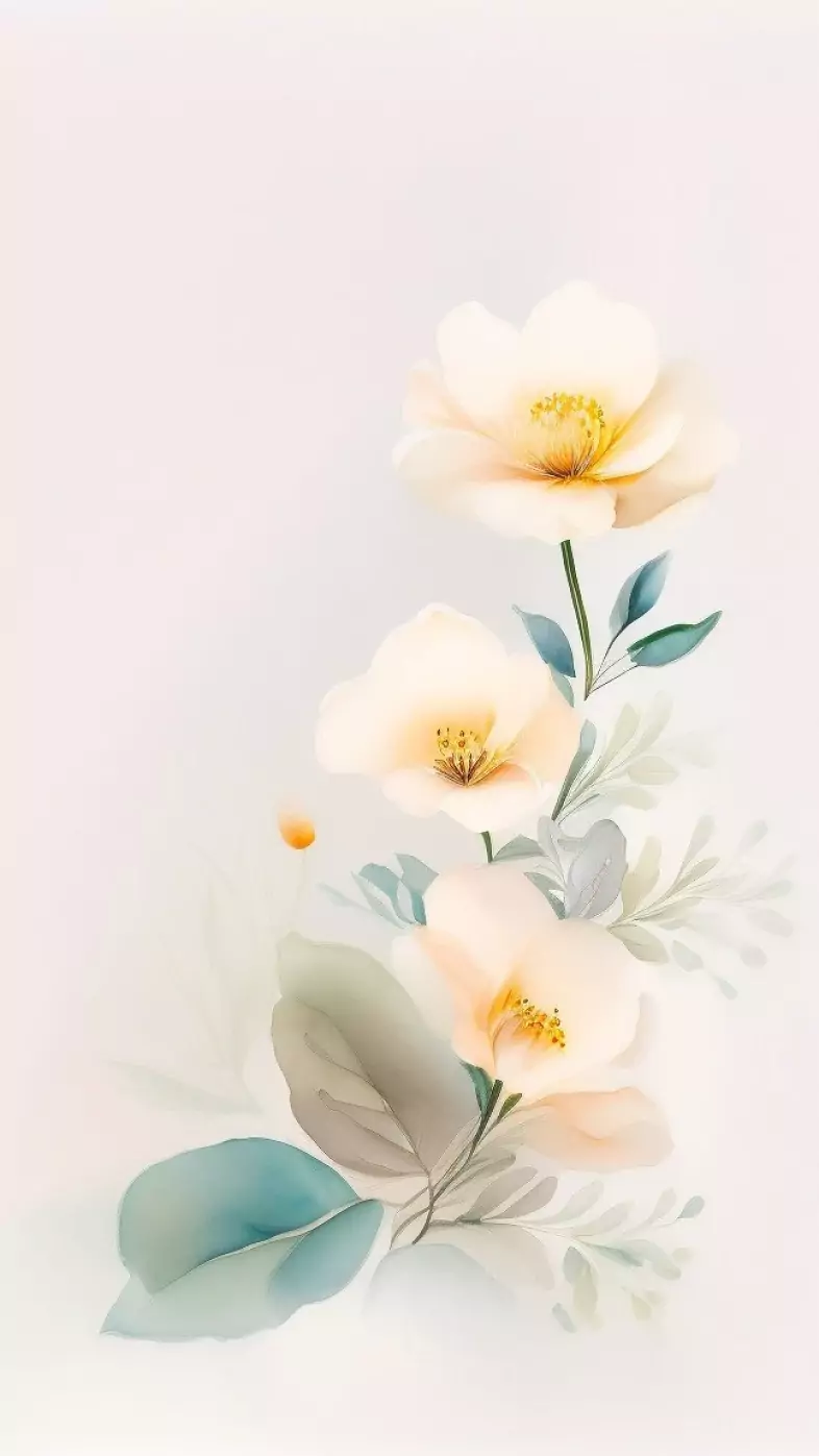 aesthetic flower wallpaper