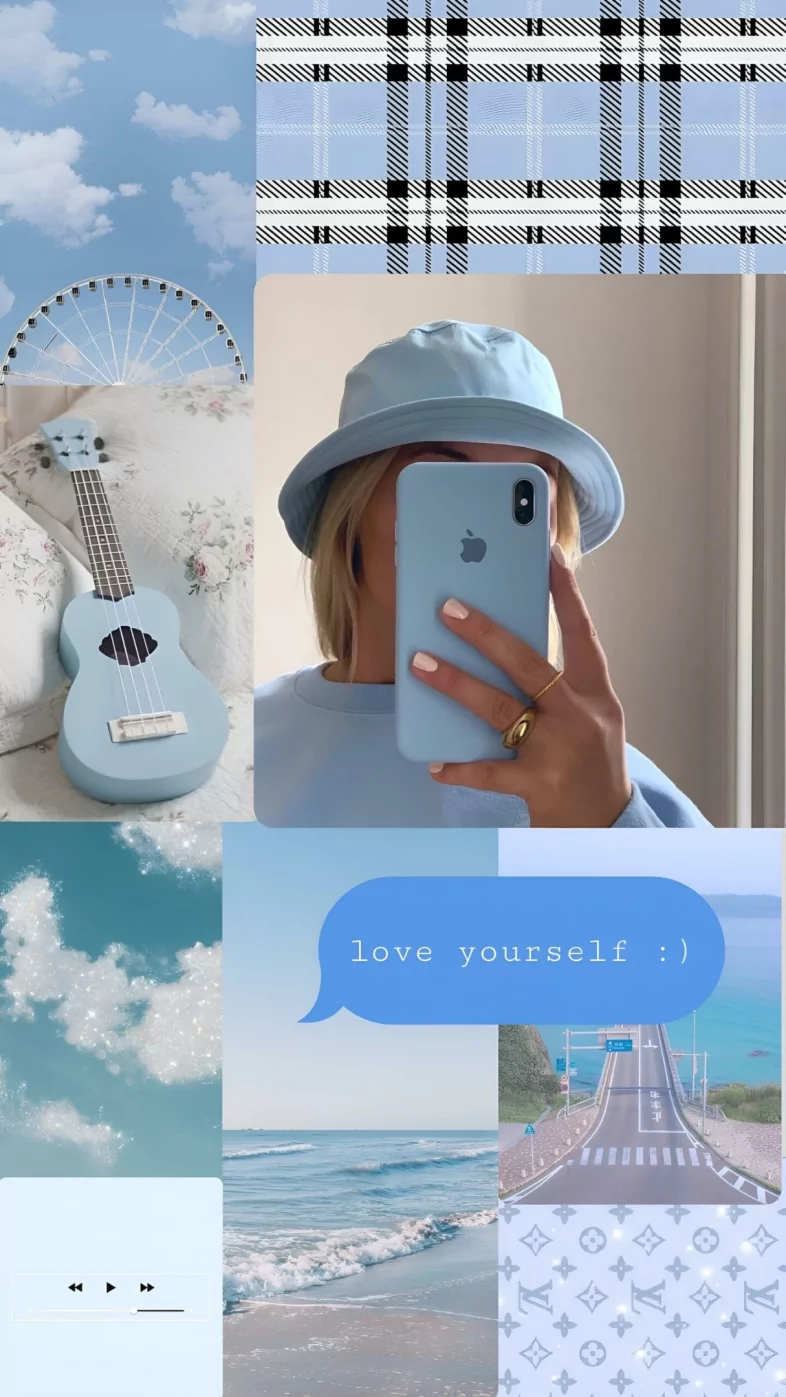 aesthetic mobile girl wallpaper