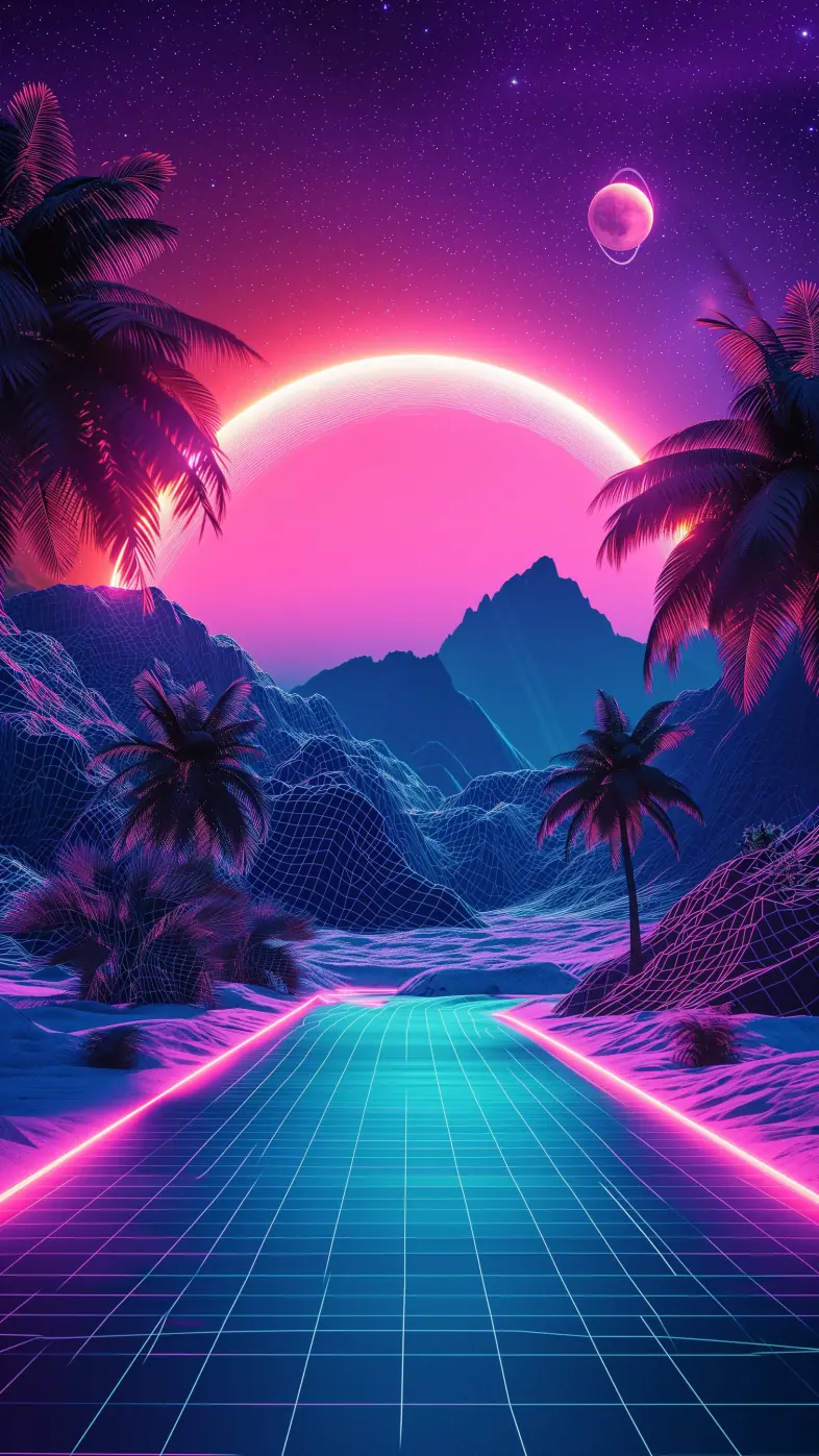 aesthetic shapes wallpaper