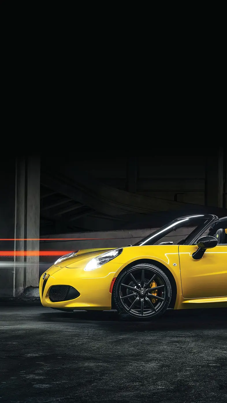 alfa romeo 4c spider car wallpaper