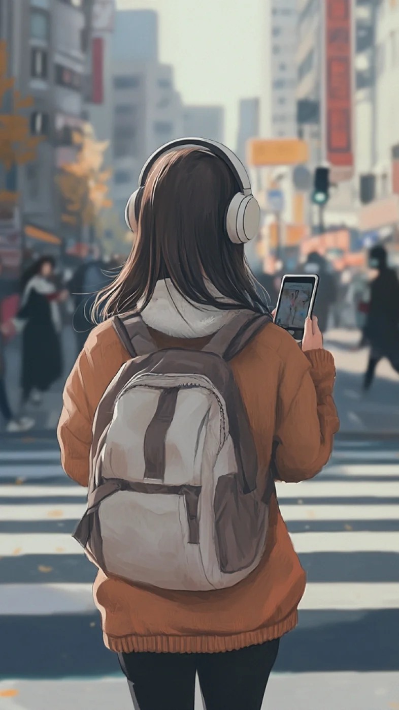 alone anime girl wallpaper