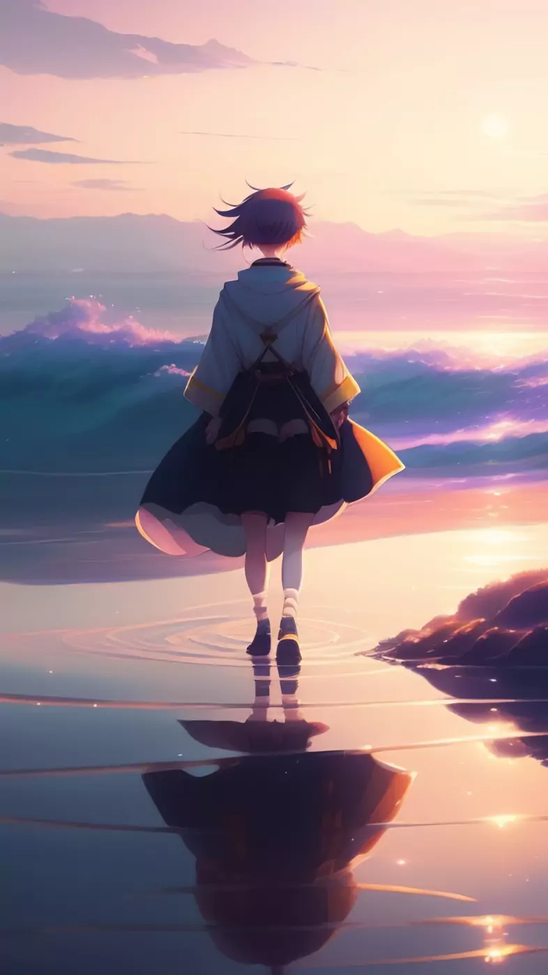 alone anime girl wallpaper