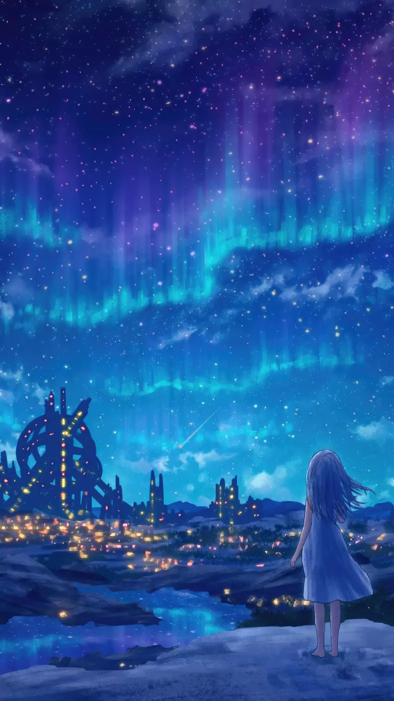 alone anime girl wallpaper