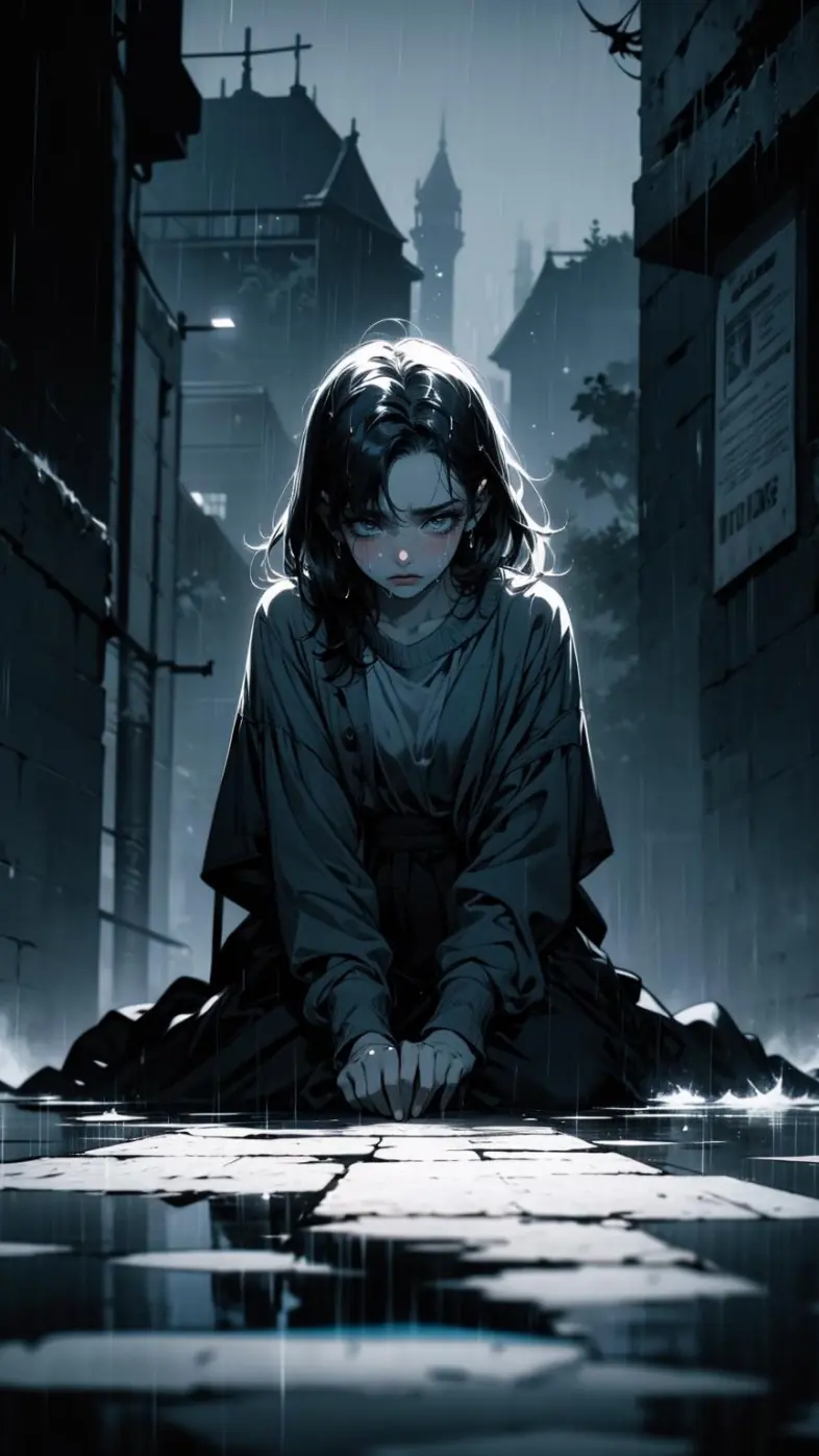 alone anime girl wallpaper