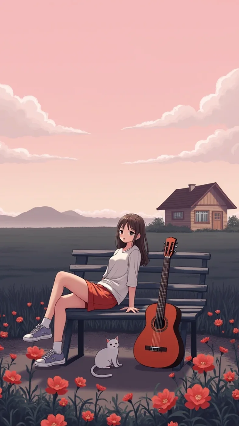alone anime girl wallpaper