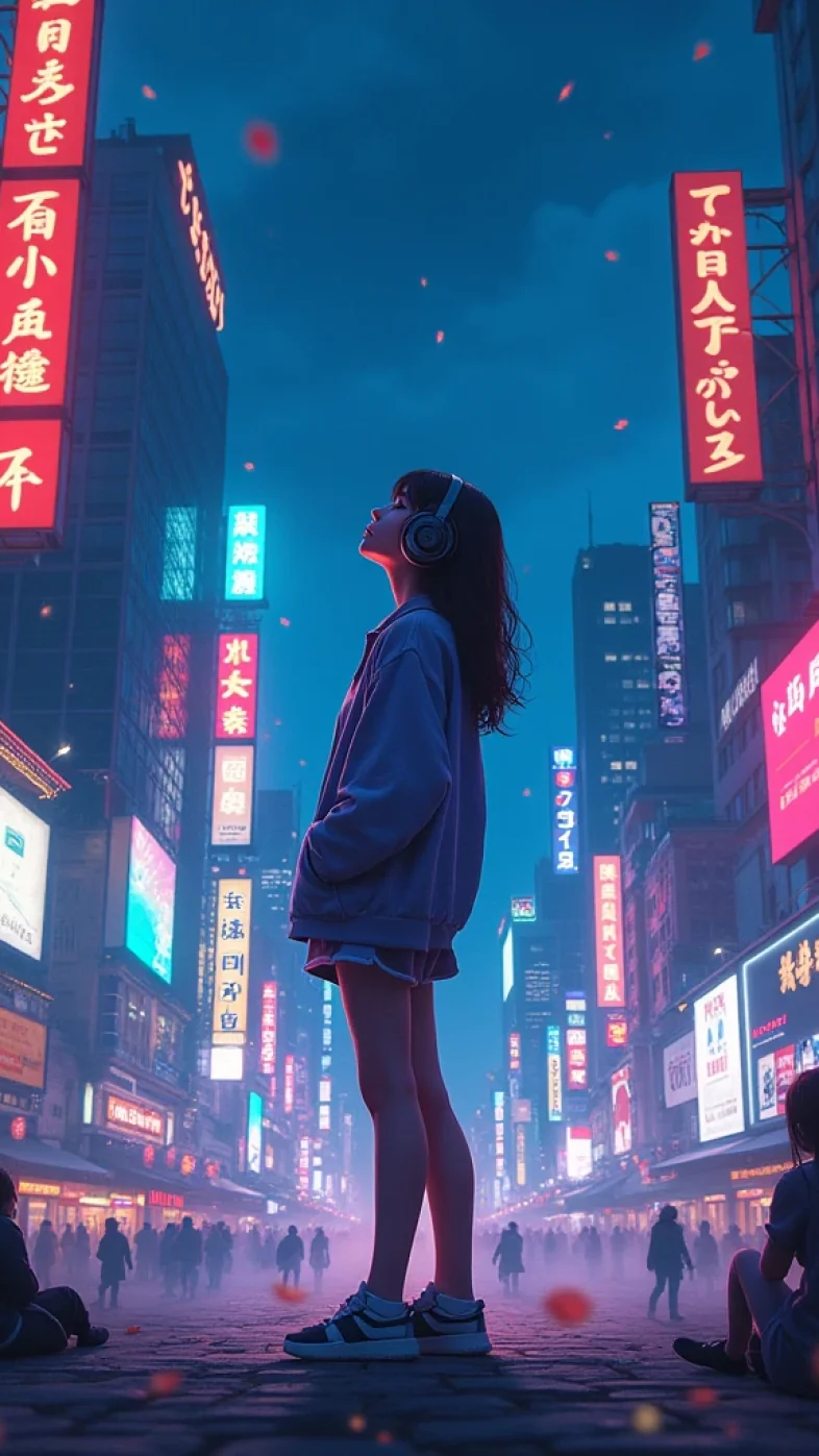 alone anime girl wallpaper