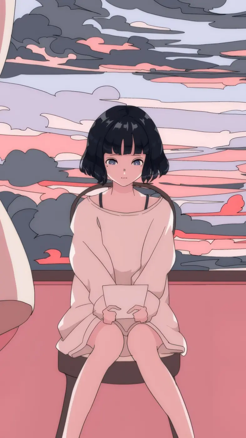 alone anime girl wallpaper