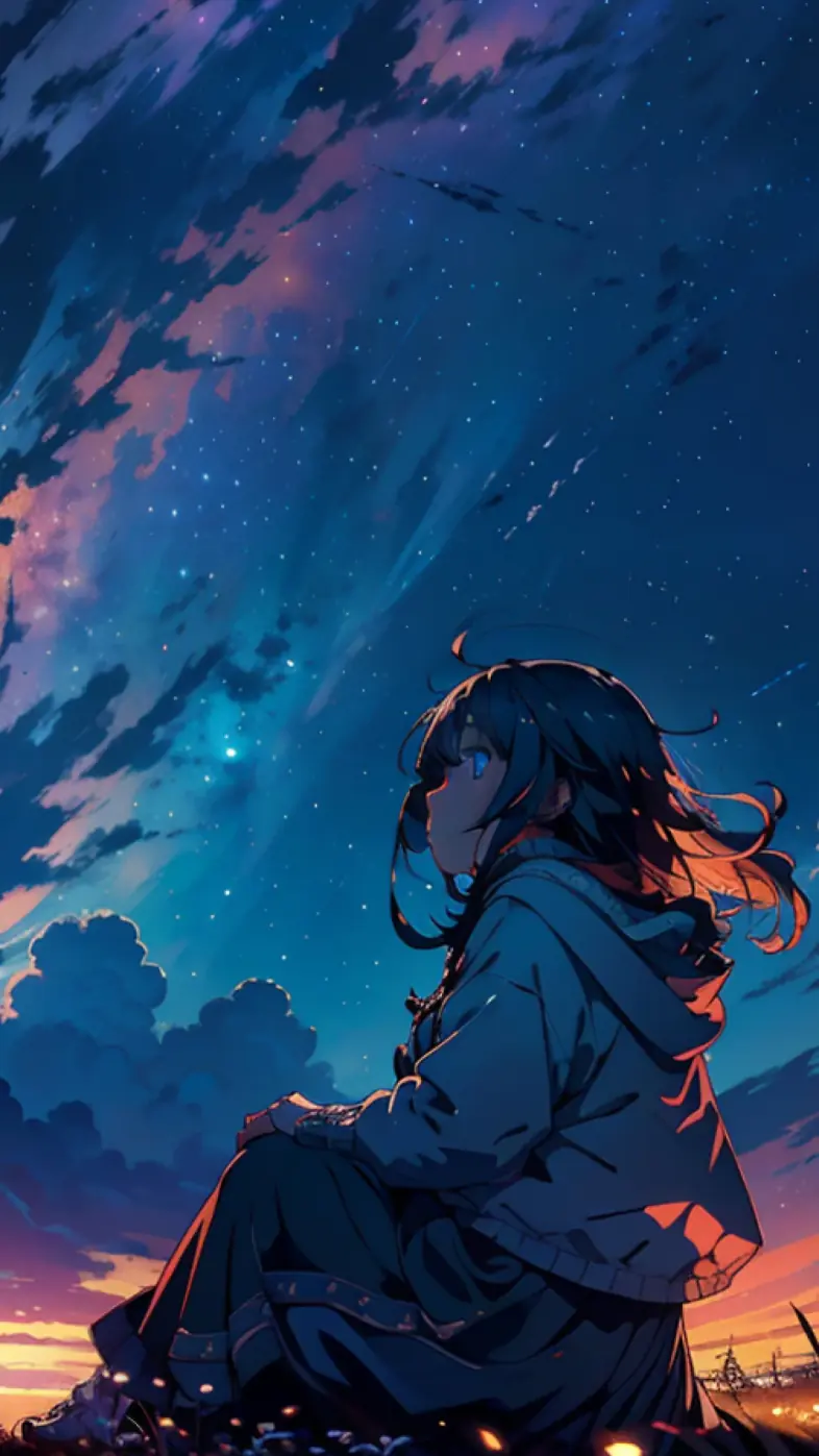 alone anime girl wallpaper