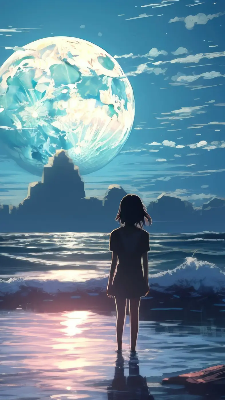 alone anime girl wallpaper