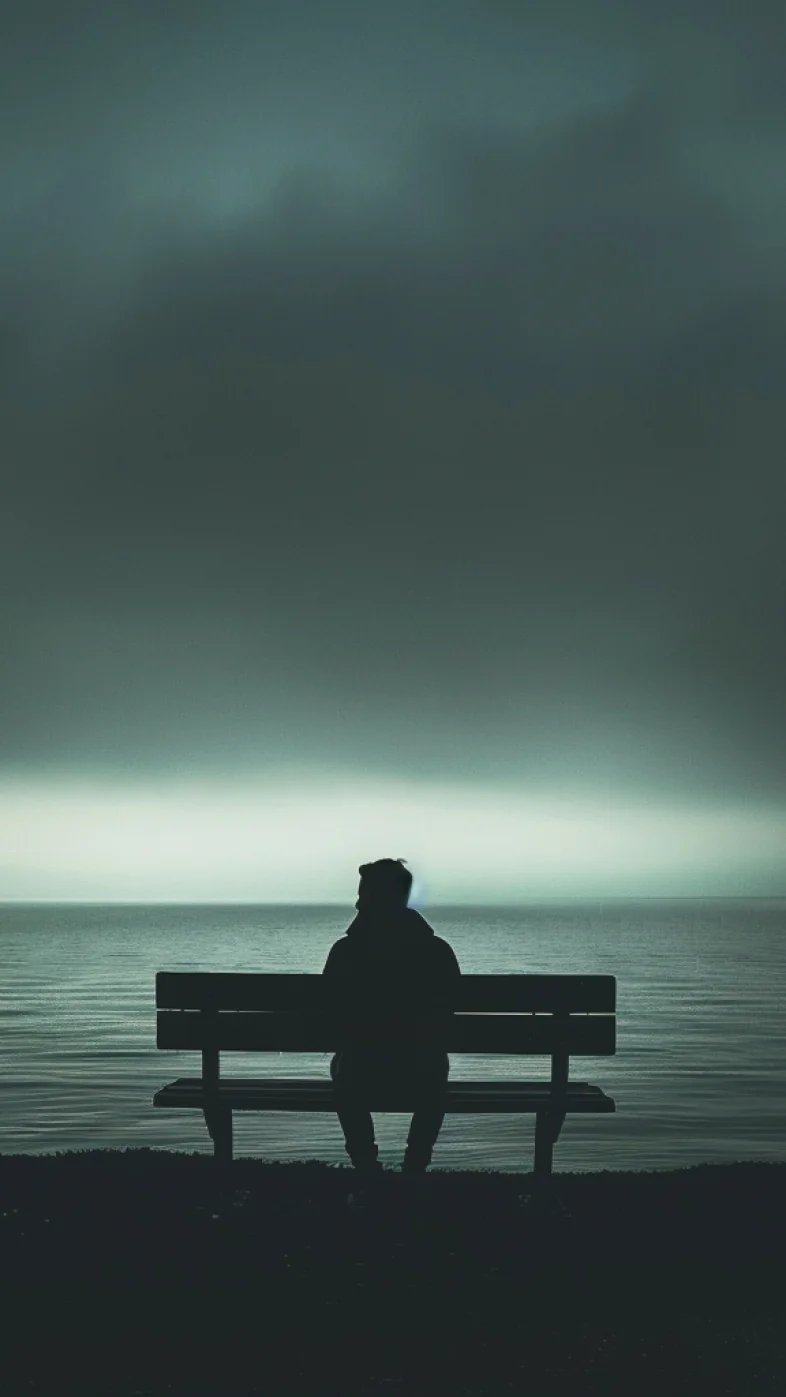 alone boy wallpaper