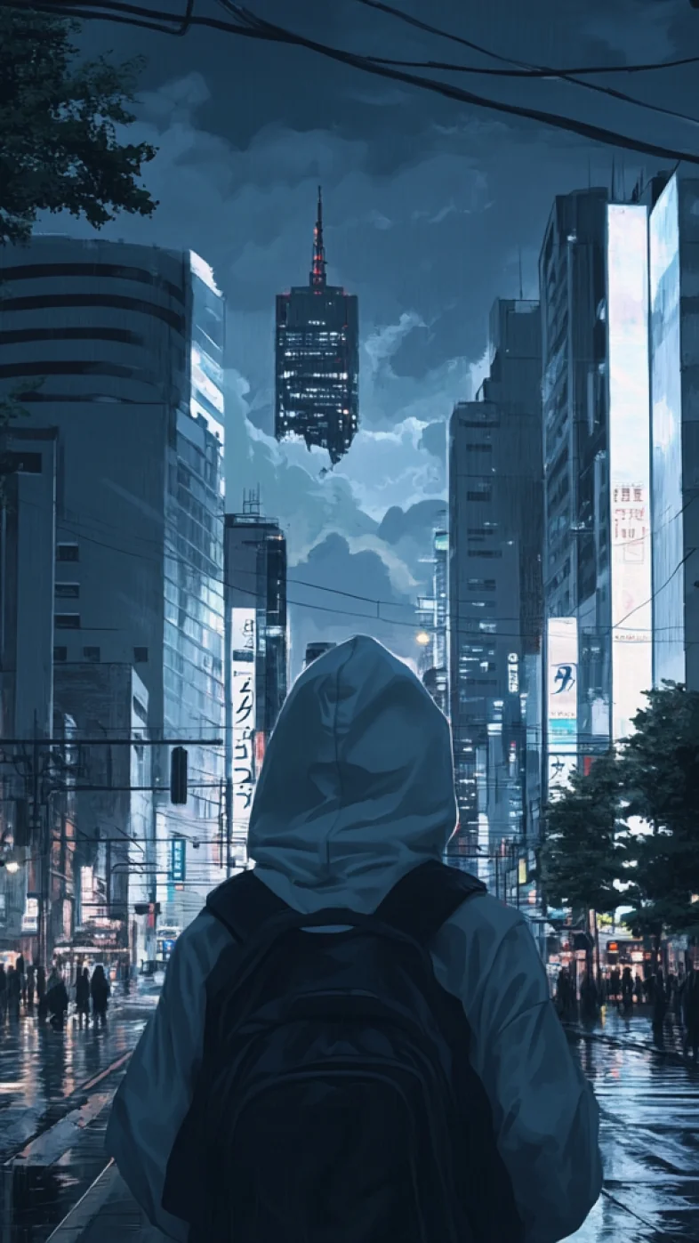 alone boy wallpaper