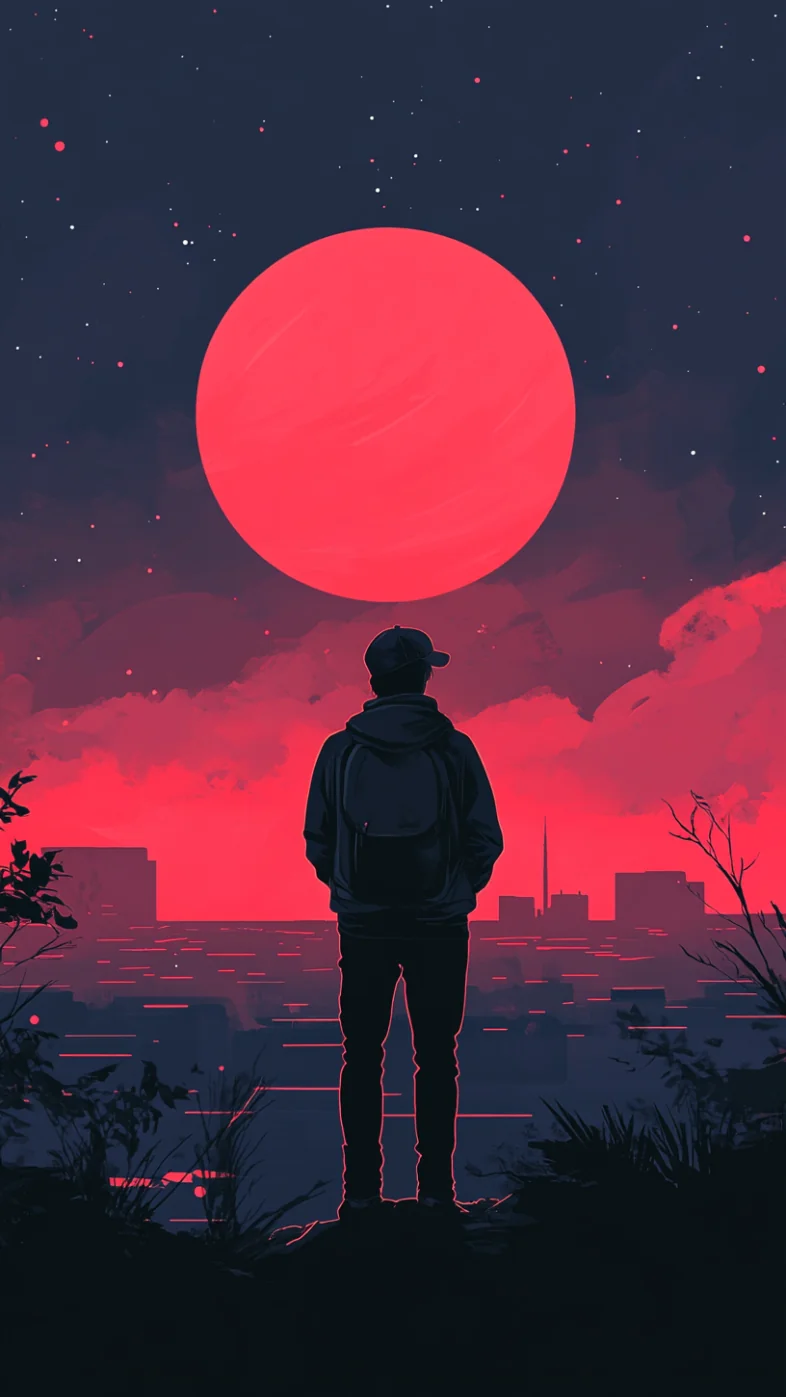 alone boy wallpaper