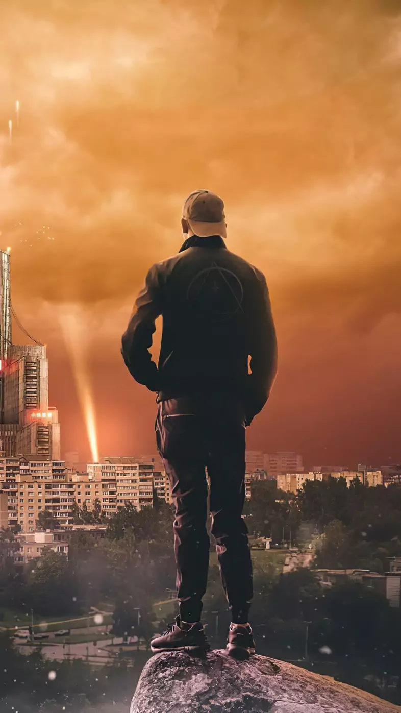 alone boy wallpaper