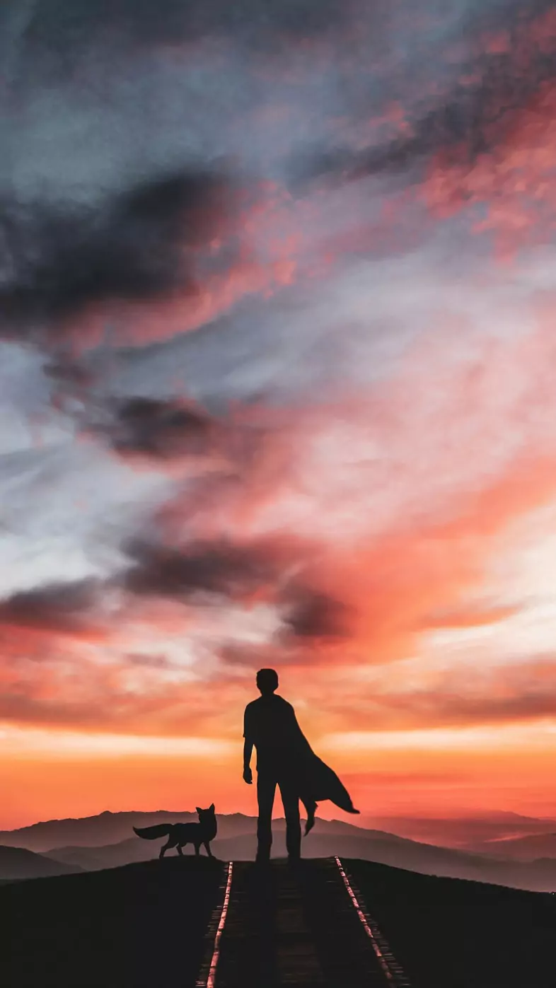 alone boy wallpaper