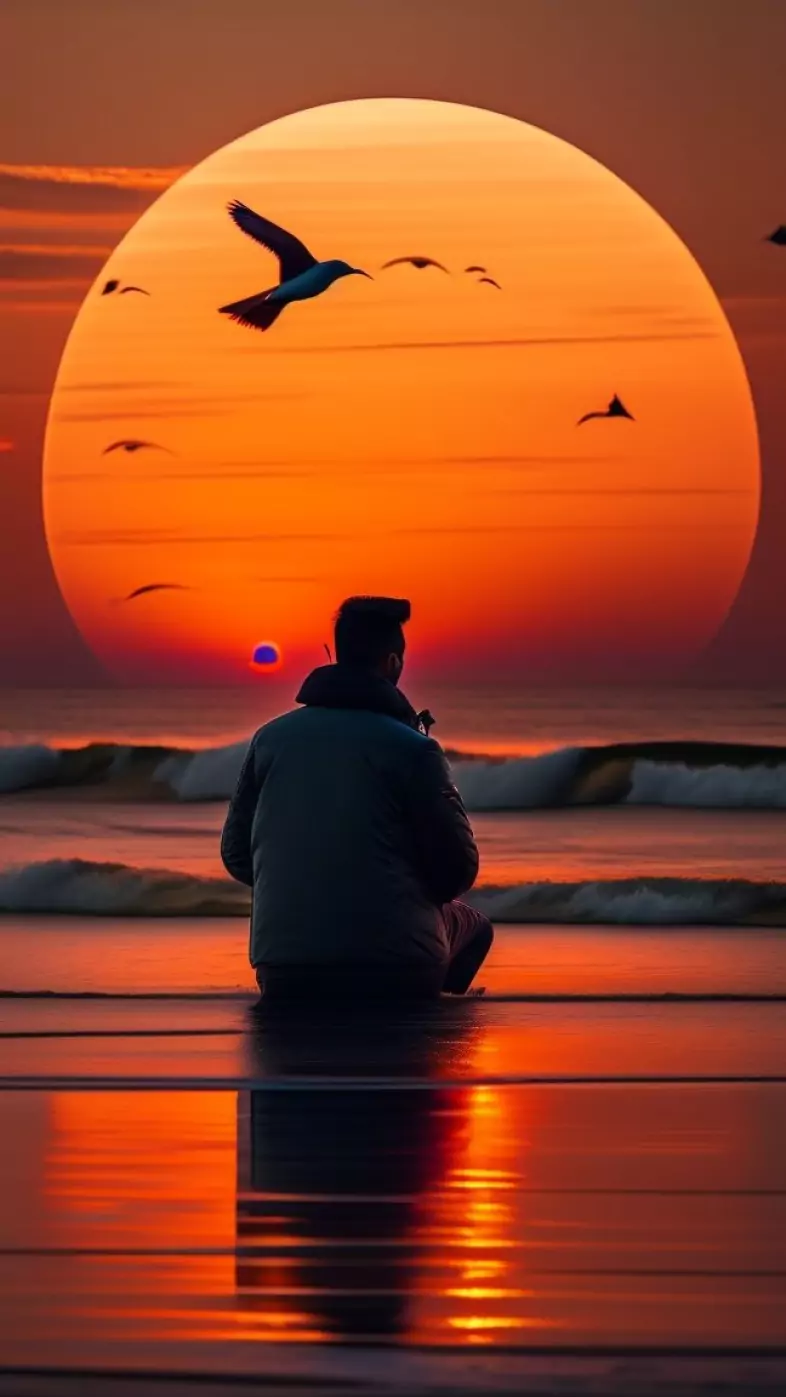 alone boy wallpaper