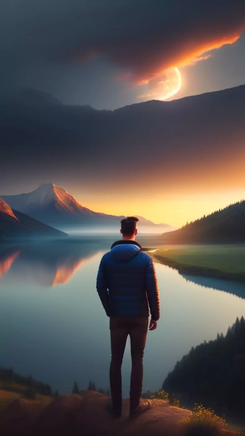 alone boy wallpaper