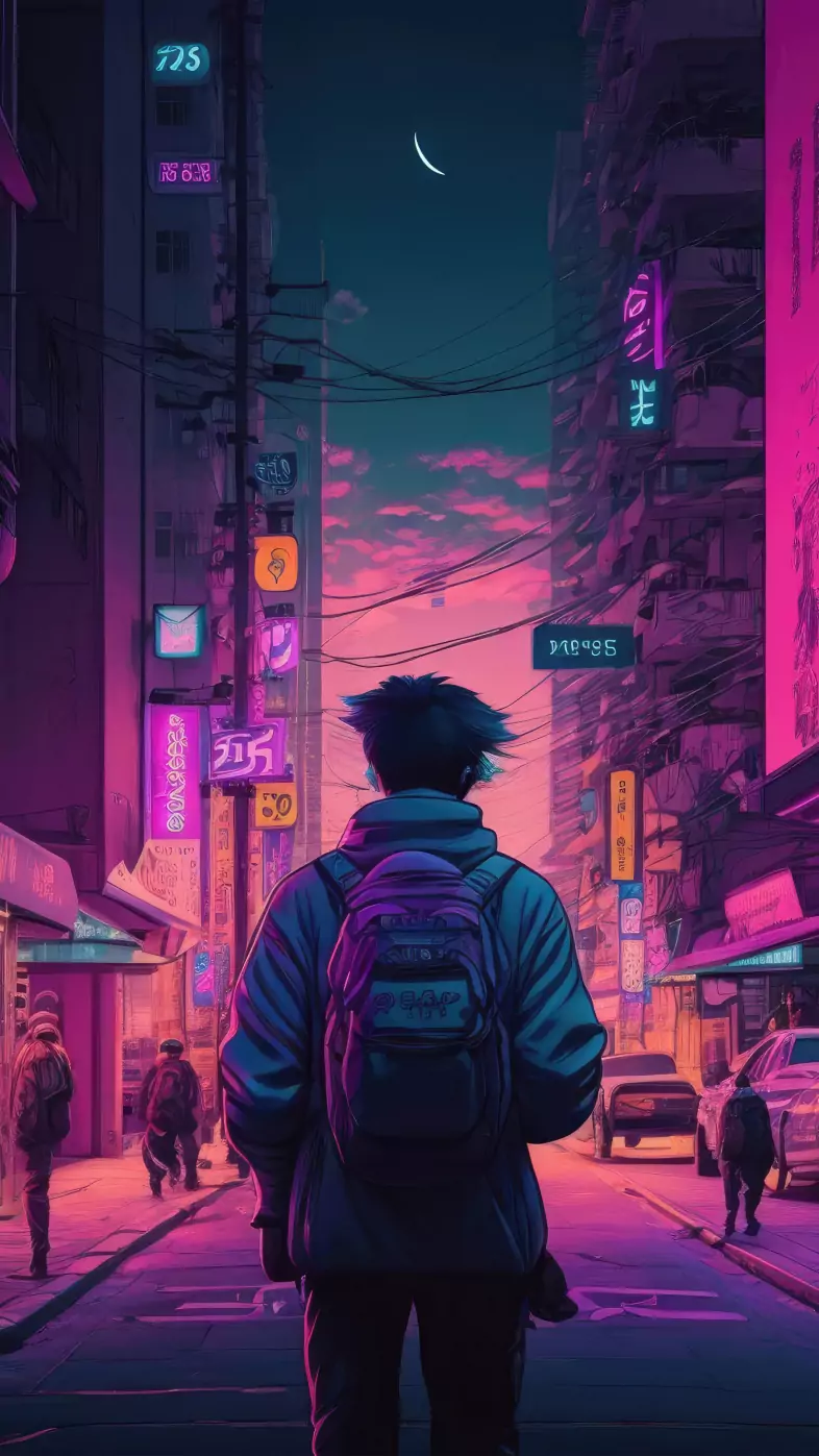 alone boy wallpaper
