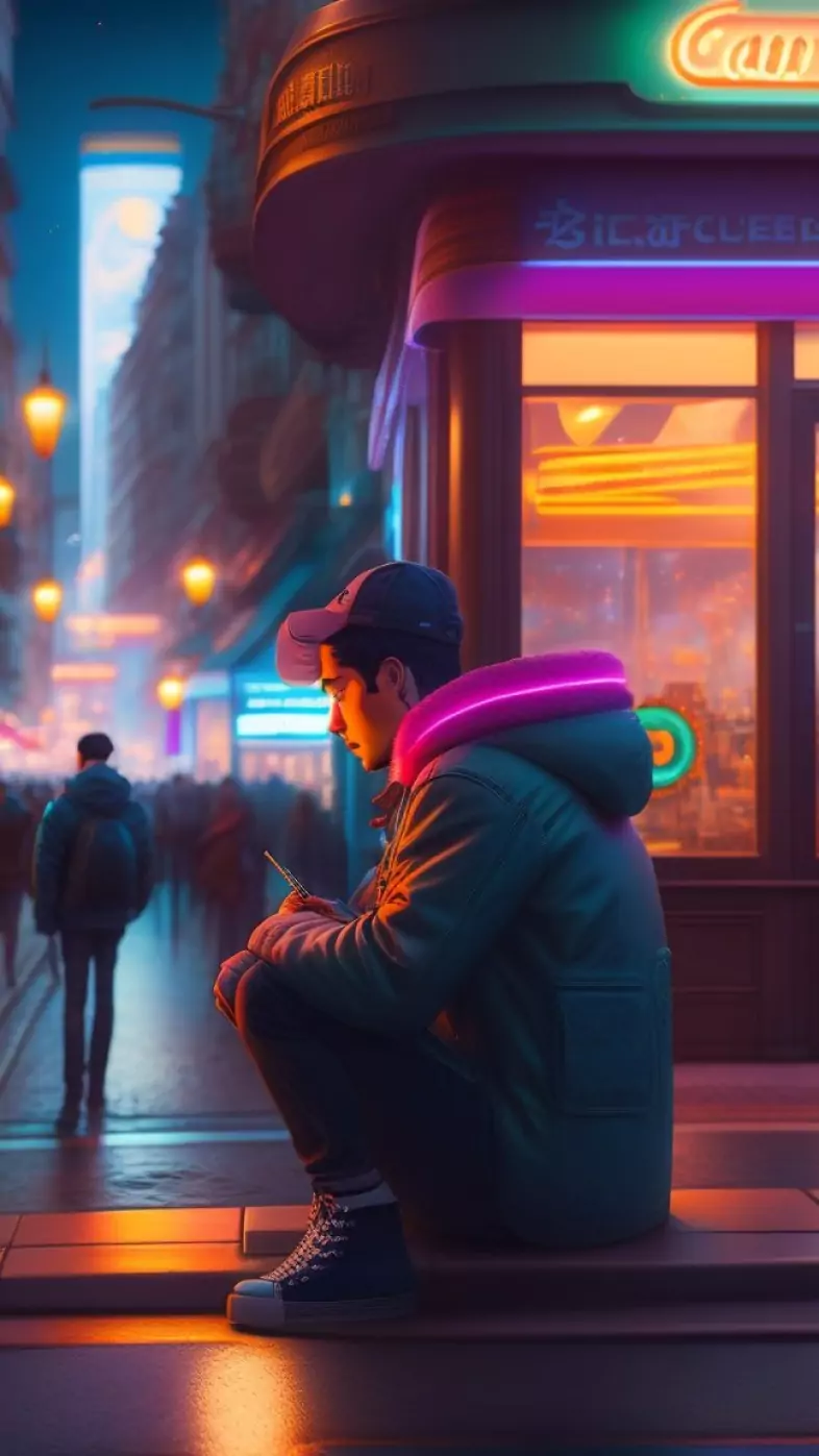alone boy wallpaper