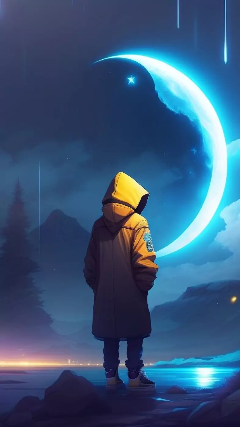 alone boy wallpaper