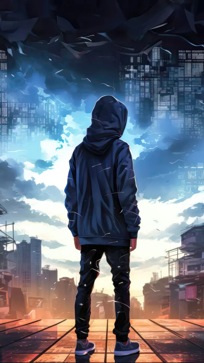 alone boy wallpaper
