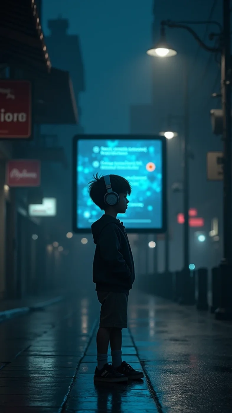alone boy wallpaper