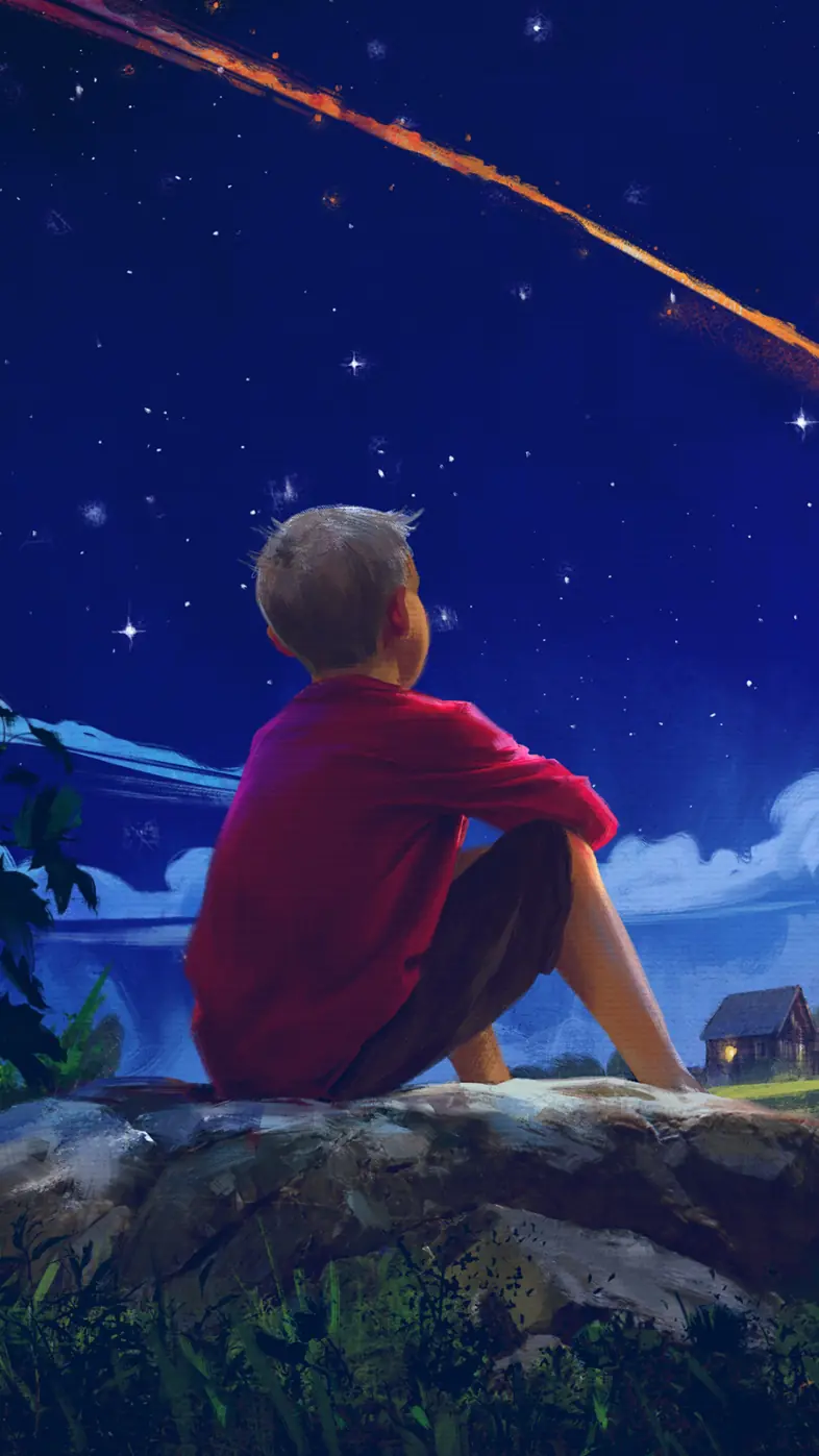 alone boy wallpaper