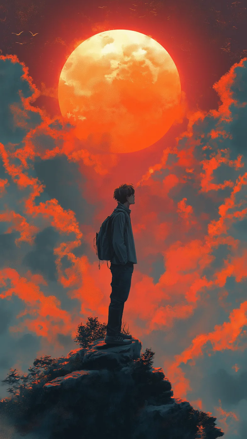 alone boy wallpaper