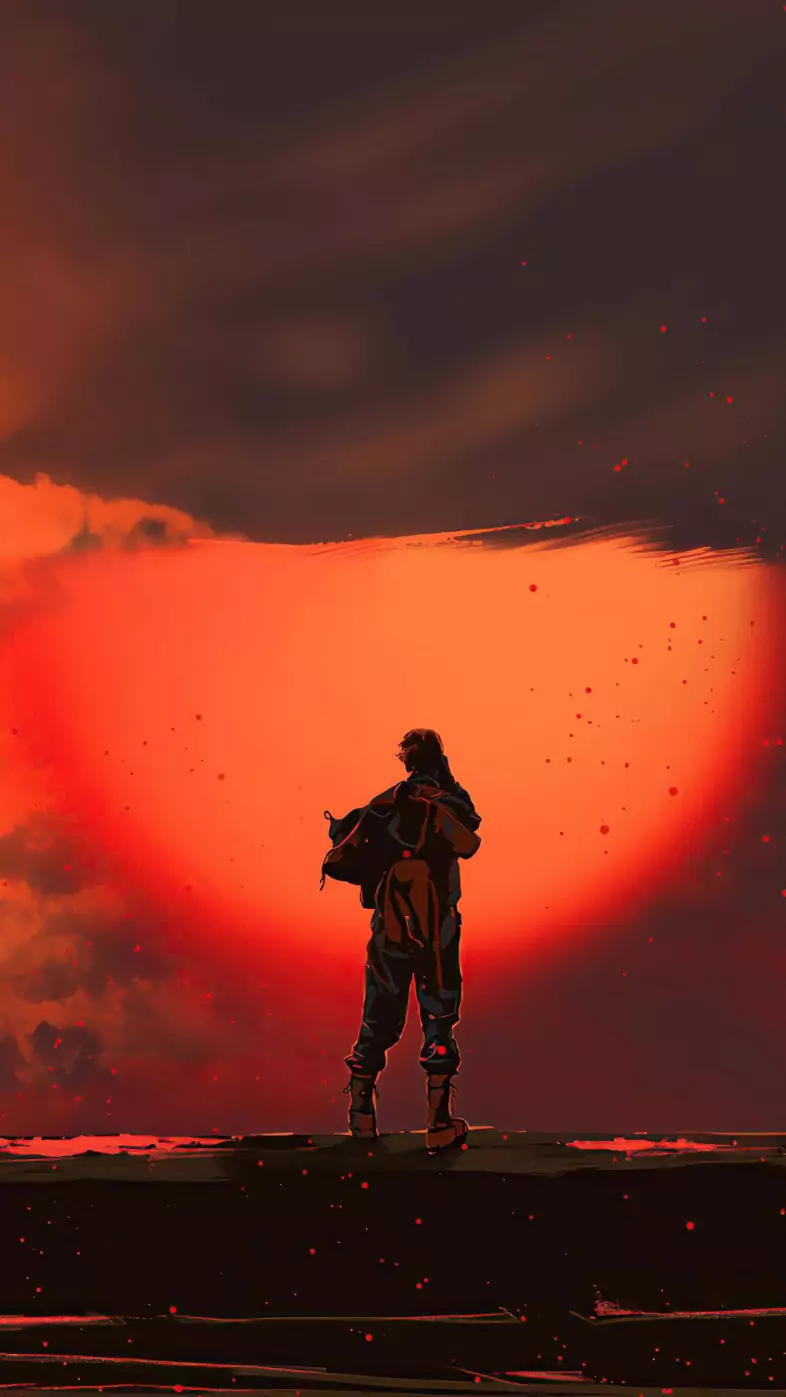 alone boy wallpaper
