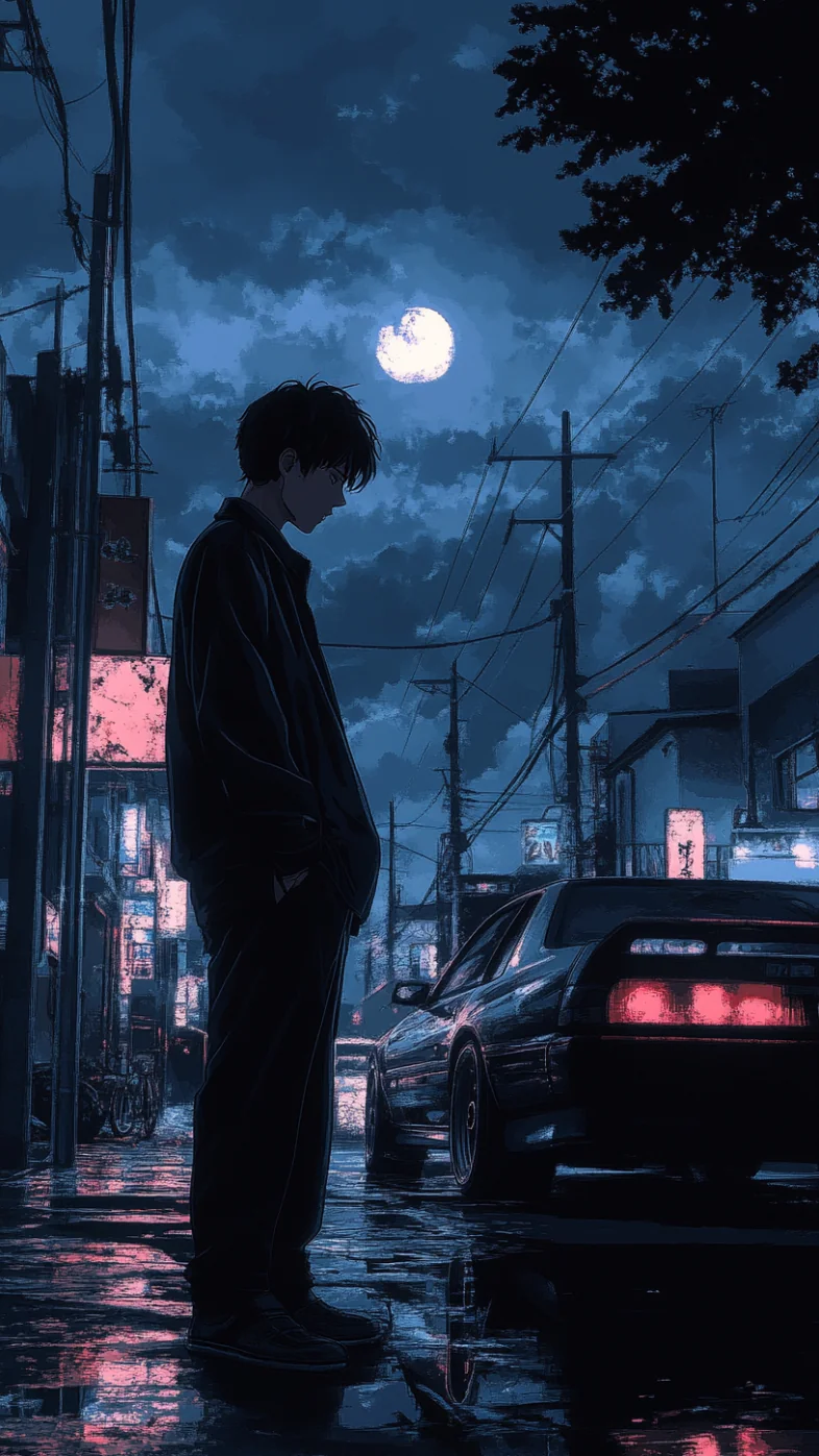 alone boy wallpaper