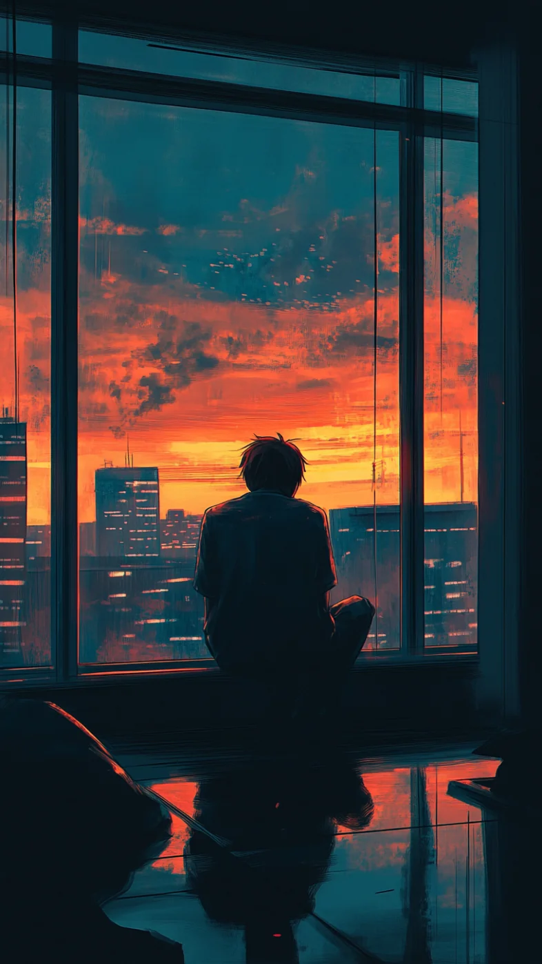 alone boy wallpaper
