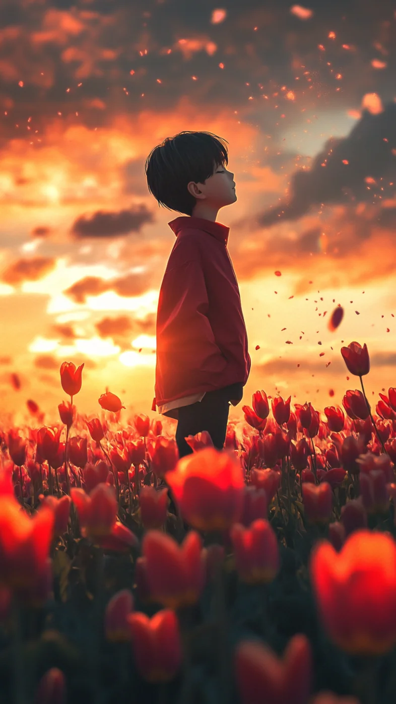 alone boy wallpaper