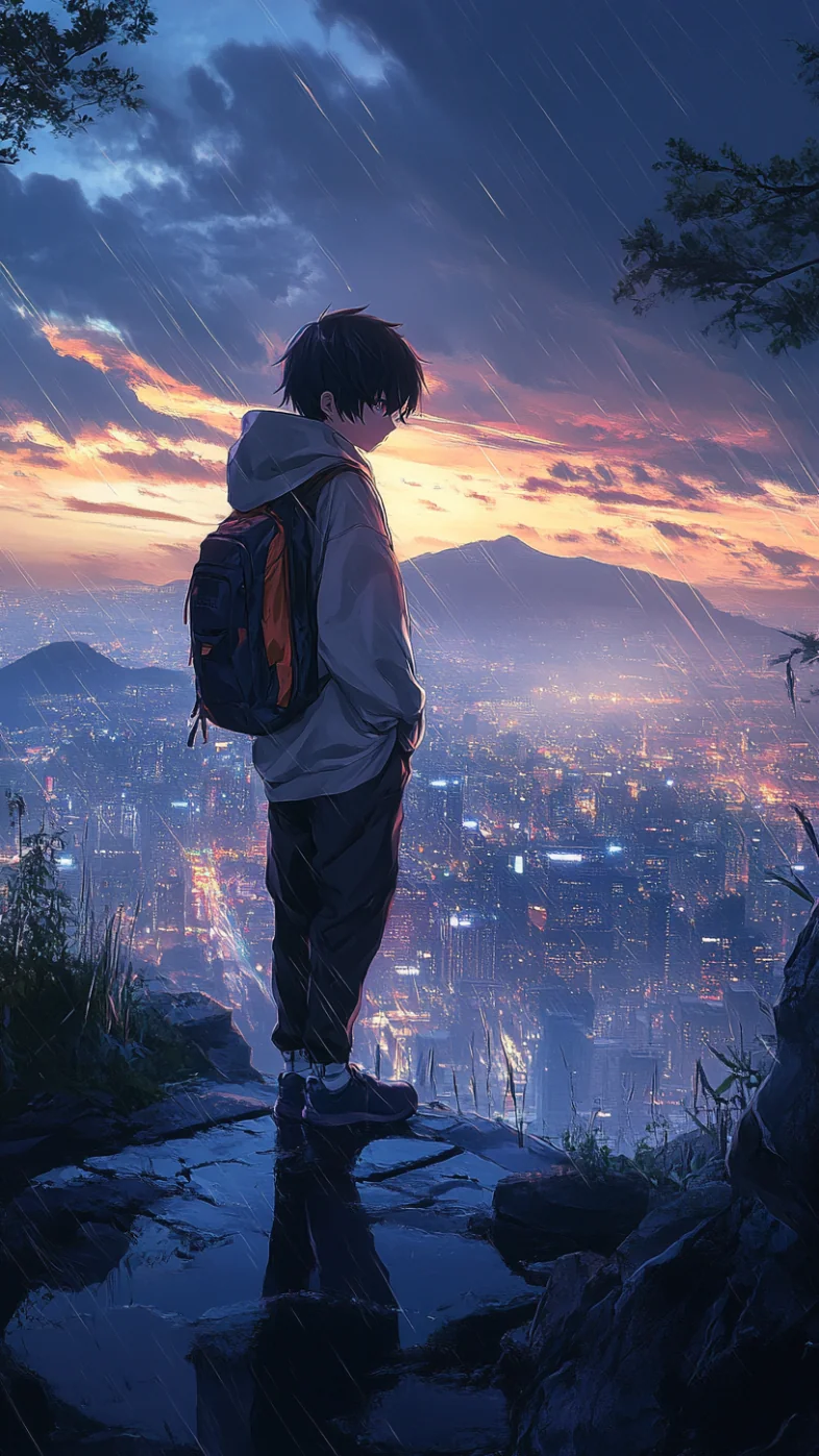 alone boy wallpaper