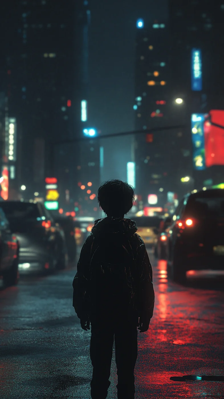 alone boy wallpaper